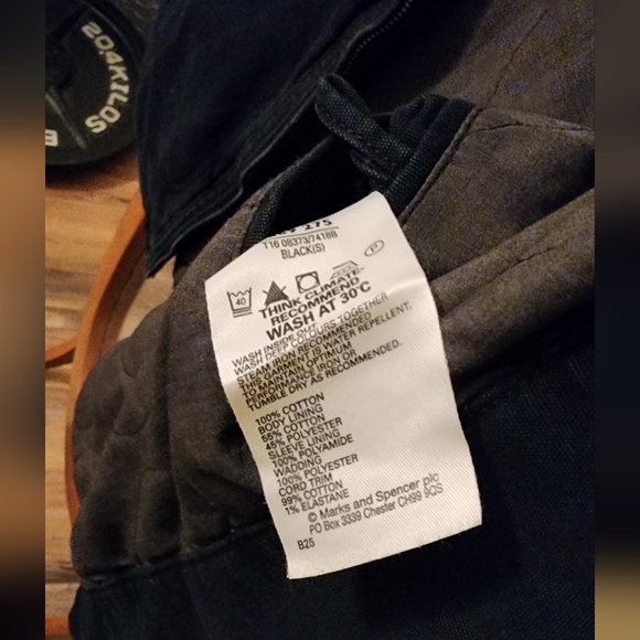 Vintage Marks & Spencer Blue Harbour Chore Coat - Picture 8 of 8